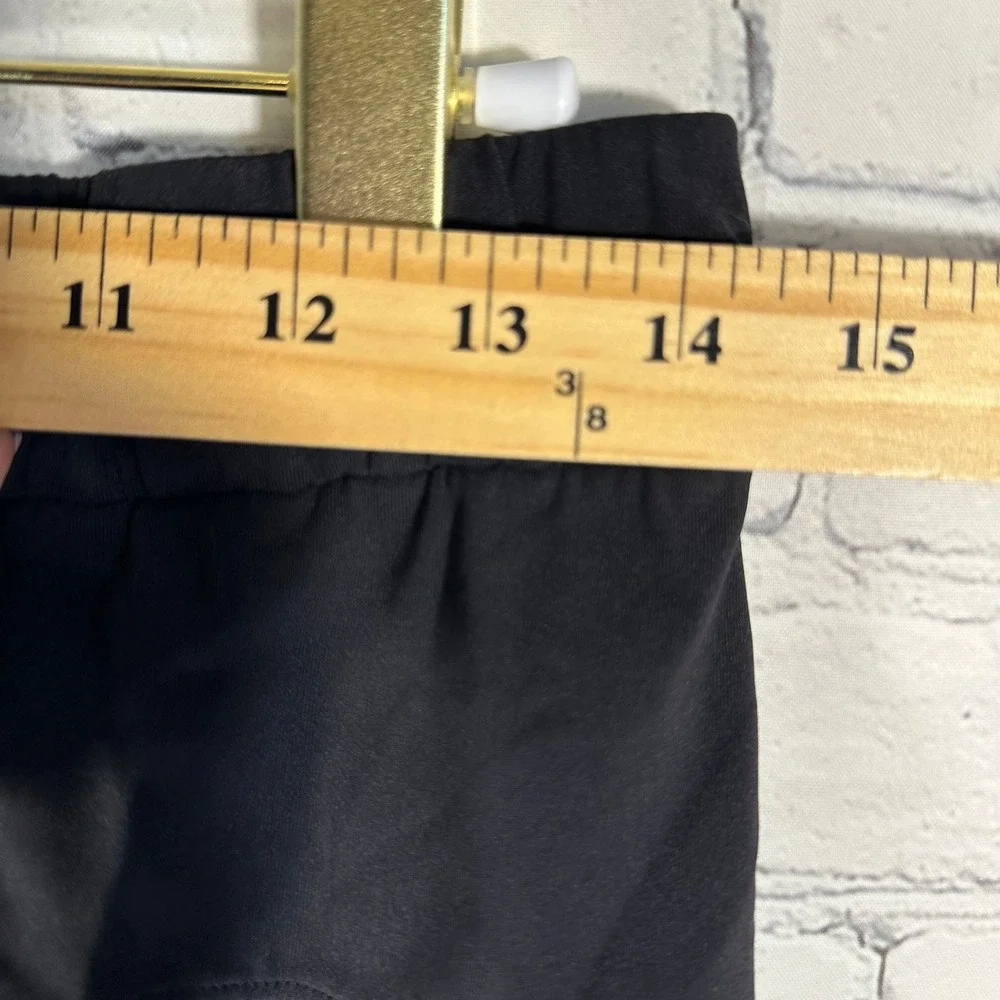 Lululemon On the Fly 7/8 Tapered Pant Black Luxtreme Jogger Size 6 LW5ATES
